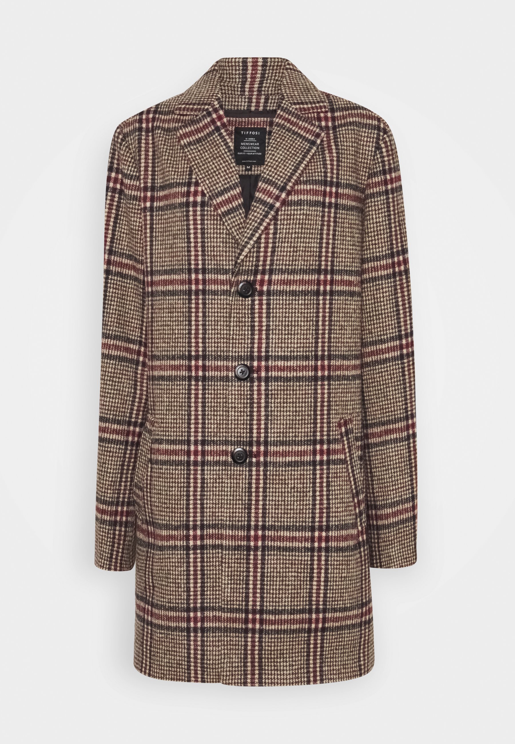 Brown wool coat