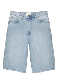 SKATER - Jeansshort - light blue denim