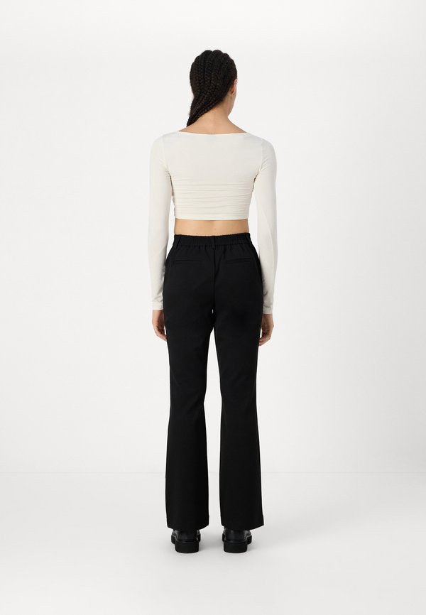 OBJLISA FLARED PANTS - Trousers4