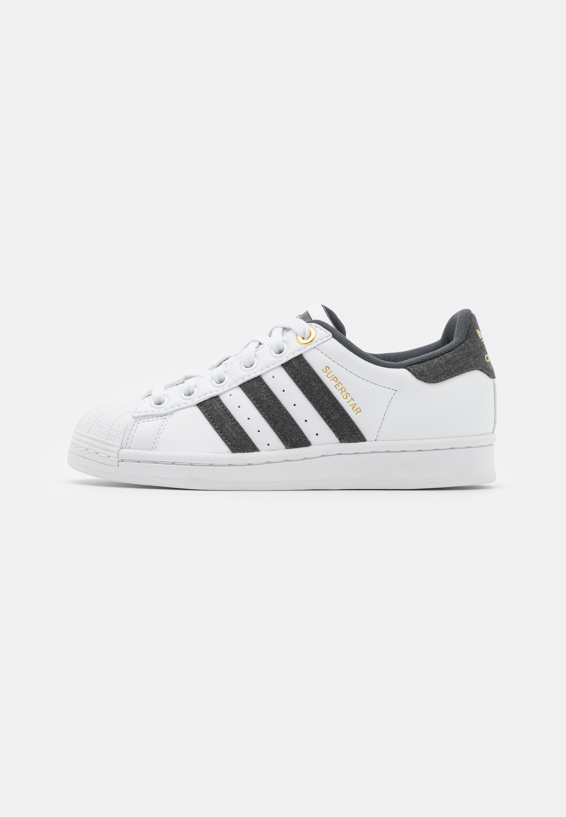 adidas Originals SUPERSTAR - Trainers - footwear white/carbon/core - Zalando.co.uk