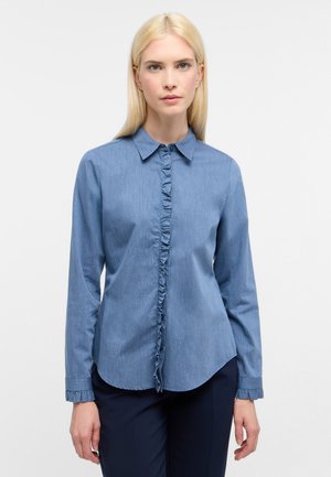 Overhemdblouse - dark indigo