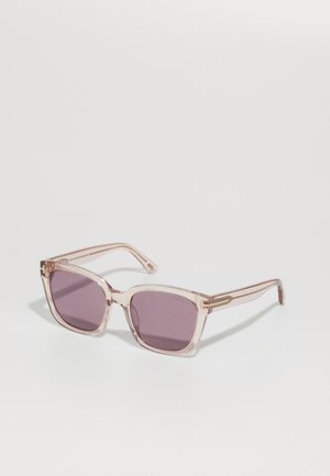 Tom Ford HAYLAY UNISEX - Sunglasses - shiny pink /violet