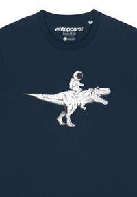 watapparel ASTRONAUT - T-shirt imprimé - french navy