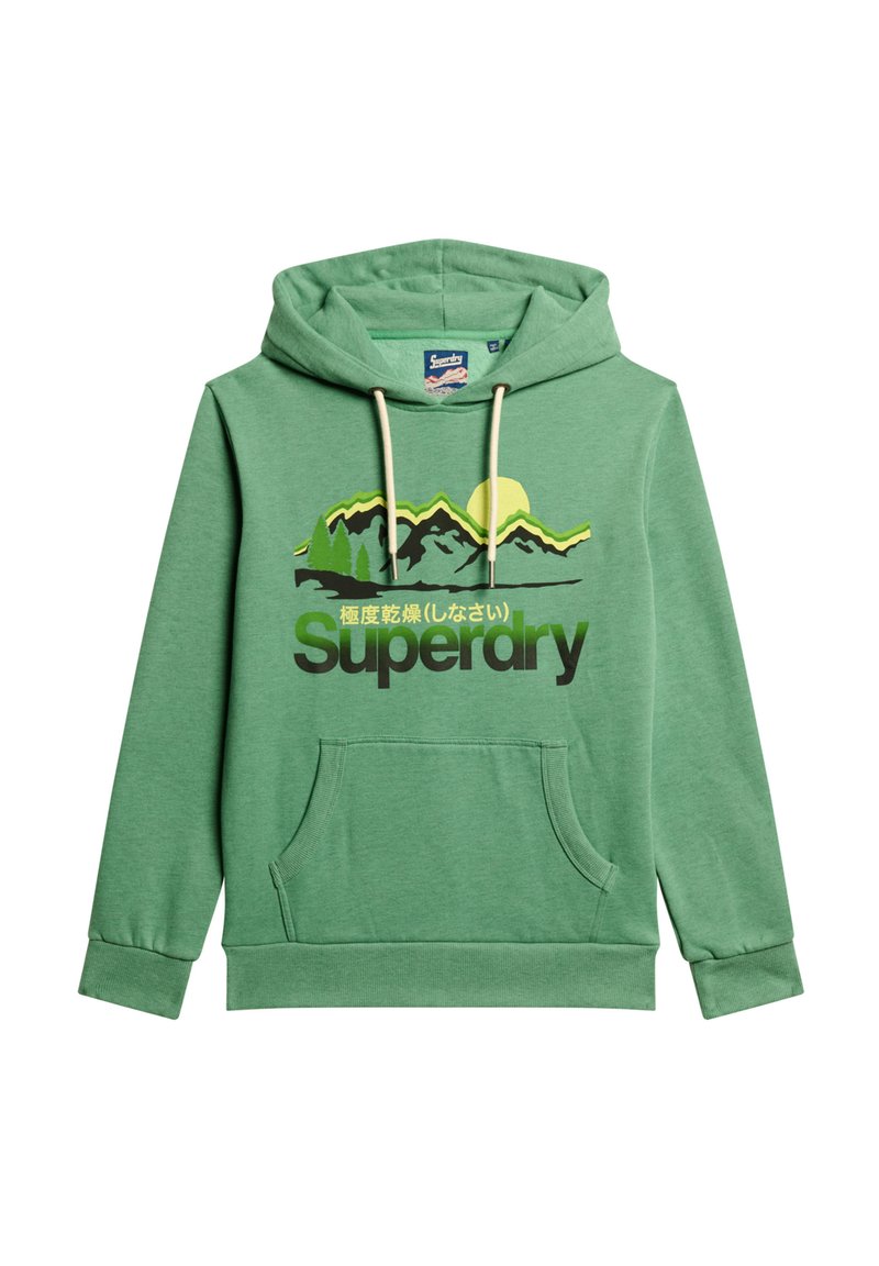 Superdry & Co Sweat à capuche - yellow/jaune