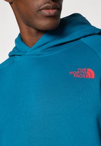 The North Face RAGLAN BOX HOODIE - Felpa con cappuccio - mineral ink/red