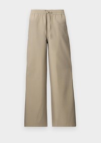 ONLGINNY WIDE PULL UP PANT - Trousers - fungi