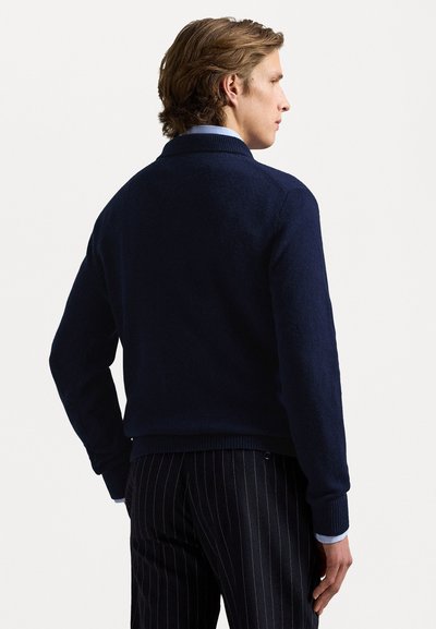 Polo Ralph Lauren CASHMERE POLO-COLLAR SWEATER - Camisola - bright navy