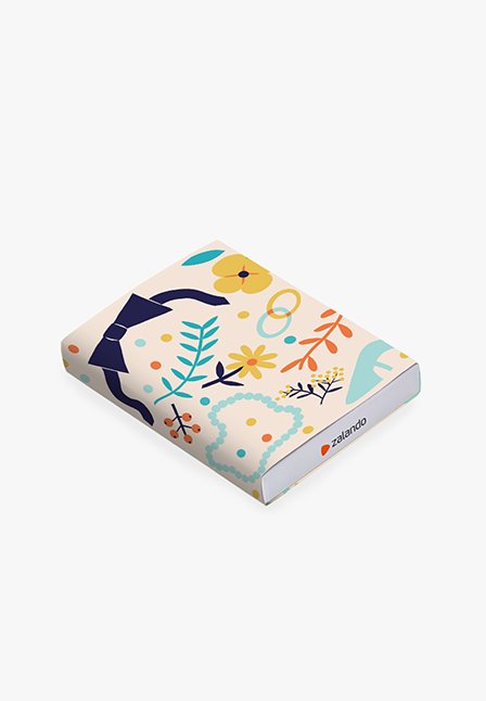 Zalando HAPPY BIRTHDAY - Cadeaubon in feestelijke doos - beige - Zalando.nl