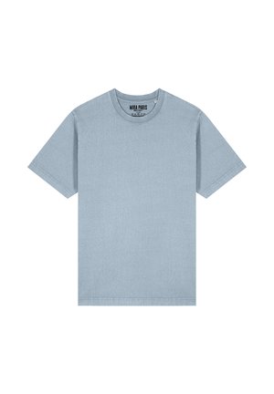 IMPOSSIBLE BACK HEAVYWEIGHT - Print T-shirt - washed blue