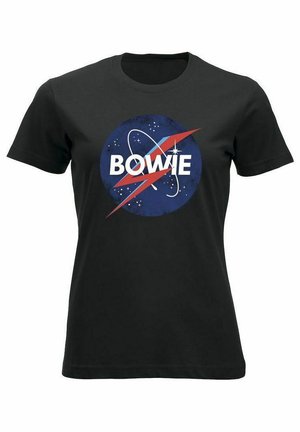 DAVID BOWIE SPACEMAN - T-shirt print - black