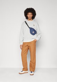 Carhartt WIP NELSON - Mikina - sonic silver garment dyed
