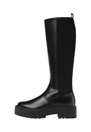 Platform boots - black