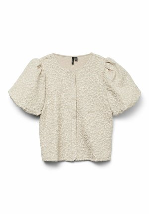 Vero Moda Strickjacke - pumice stone
