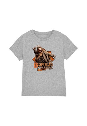 Warner Brothers, THE HOBBIT BOMBUR UNISEX - Print T-shirt - mottled light grey