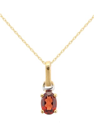 DIAMANT L'ÉTERNEL, GARNET BIRTH STONE - Naszyjnik