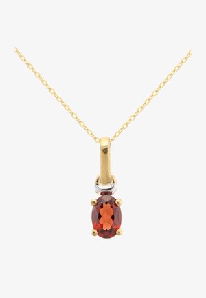 DIAMANT L'ÉTERNEL, GARNET BIRTH STONE - Naszyjnik
