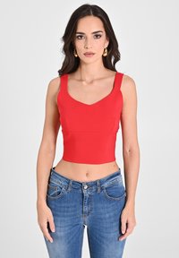 Non selezionato, red plain