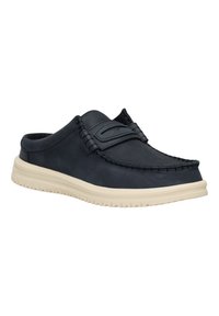 HEYDUDE WALLY NXT MULE LEATHER - SLIP-ONS - Mokassin - white