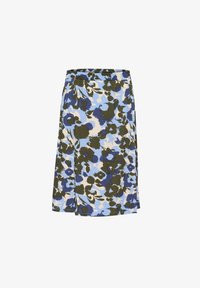 Sélectionné, blue_blurry flower print