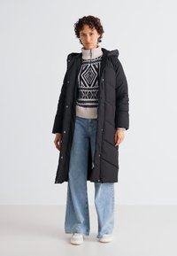 ONLY ONLJOANNE BELTED PUFFER COAT  - Zimski kaput - black