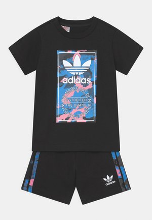 TEE UNISEX SET - T-shirt z nadrukiem - black
