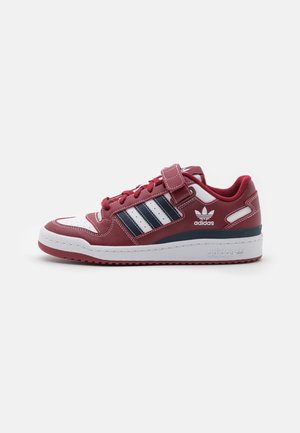 FORUM UNISEX - Tossud - team coll burgundy/footwear white/collegiate navy