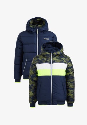 REVERSIBLE BOMBERJACK - Zimní bunda - blue