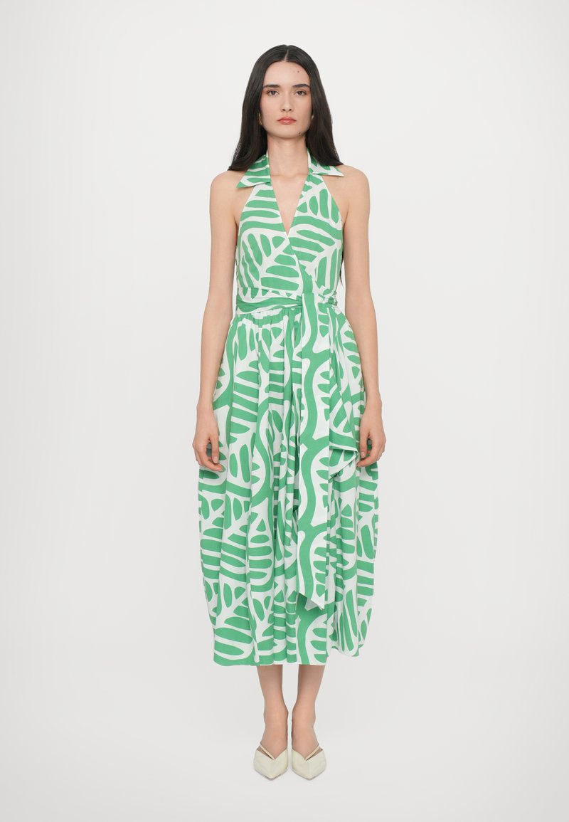Diane von Furstenberg - NOVA DRESS - Jurk - indian green, Vergroten