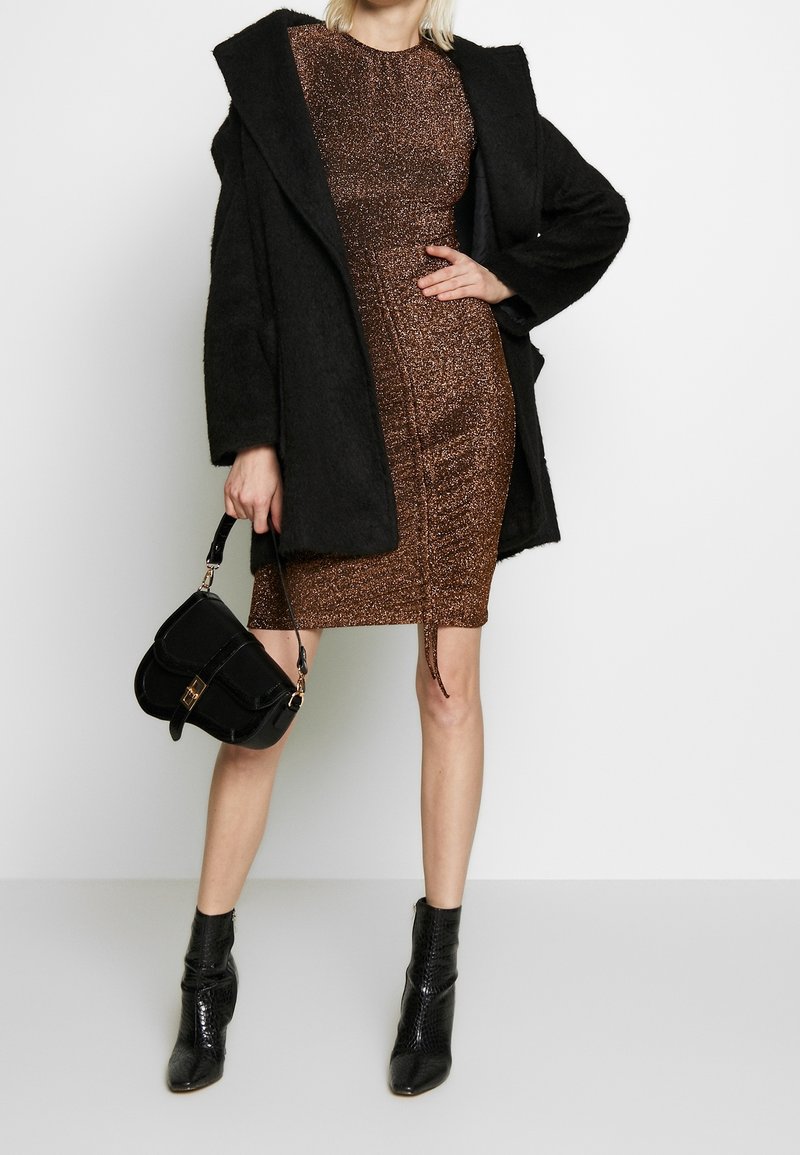 Club L London Cocktail dress / Party dress - gold-coloured - (Pre-owned) -  Zalando.ie