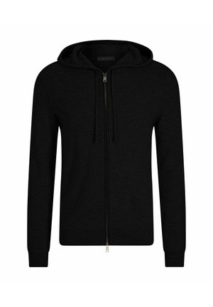 Luxury Hooded Zip jacket - Strickjacke - black (3000)