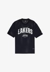 LOS ANGELES LAKERS CORE PLUS OS TEE - Μπλουζάκι με στάμπα - navy