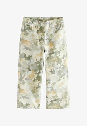 Next, WIDE LEG JEANS. - REGULAR FIT - Jeans Relaxed Fit - camo print