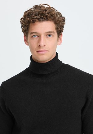 Casual Friday, CFKARL FINE KNIT ROLLNECK - Pullover - anthracite black