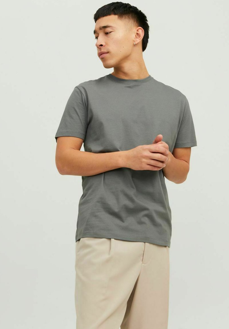 Jack & Jones JJE TEE  O-NECK  - T-Shirt basic - sedona sage