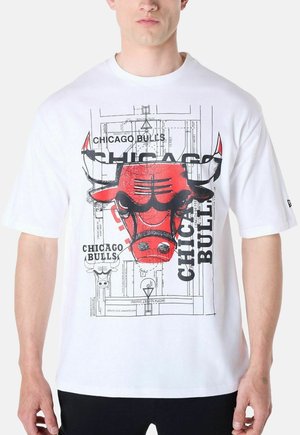 NBA   GRAPHIC CHICAGO BULLS - Print T-shirt - white