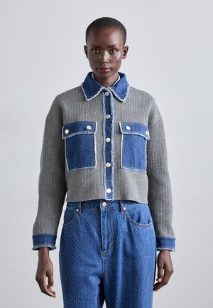 JOHN - Cardigan - gris