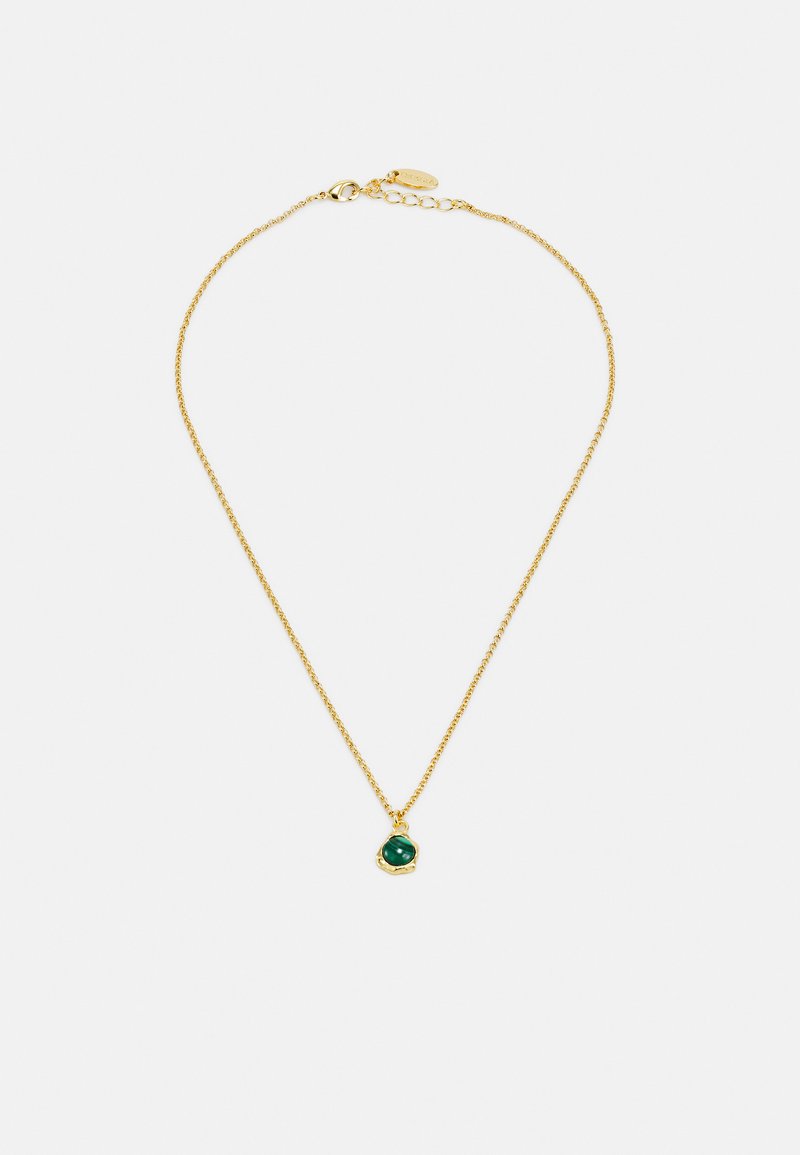 Orelia MOLTEN CHARM DROP NECKLACE Necklace pale goldcoloured/goldcoloured Zalando.ie