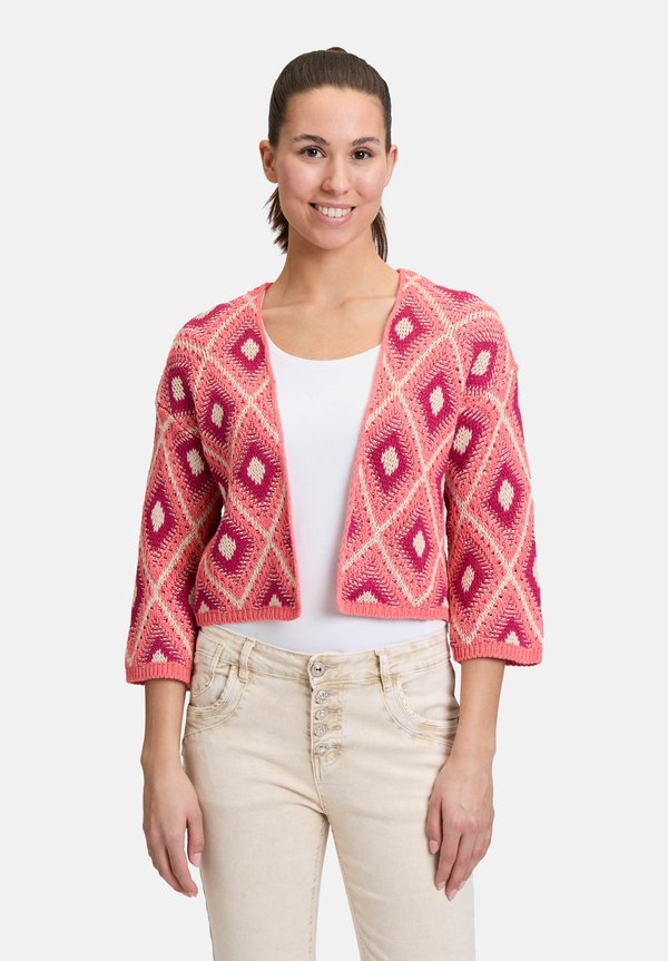 CARTOON CASUAL MIT 3/4 ARM - Strickjacke