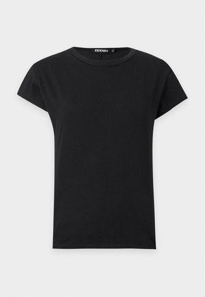 EB Denim, CARTER CAP SLEEVE TEE - Βασικό μπλουζάκι - black