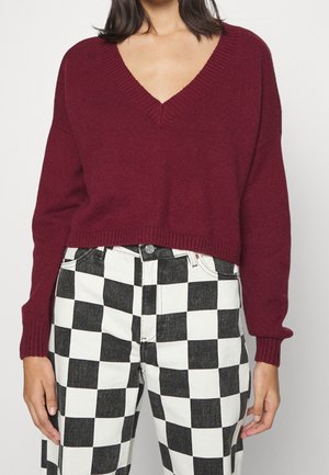 Hollister Co., Pullover - dark red