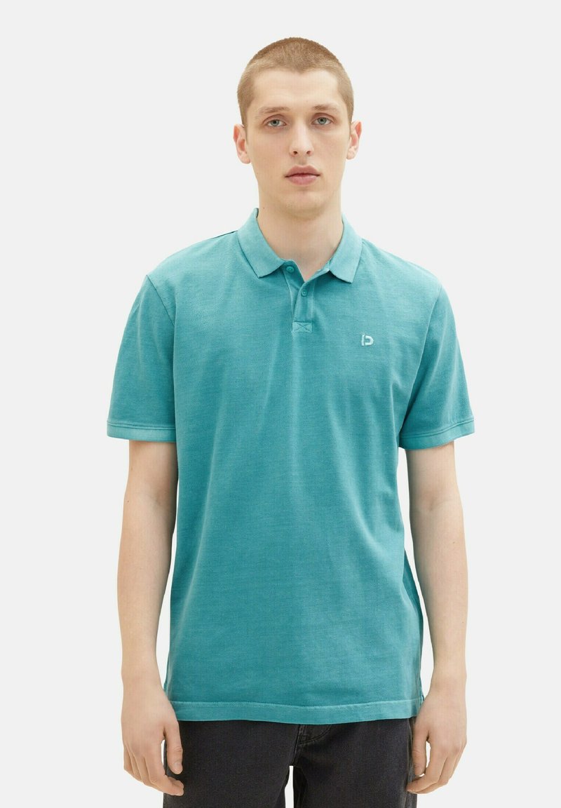 TOM TAILOR DENIM - Polo - deep turquoise, Ingrandire