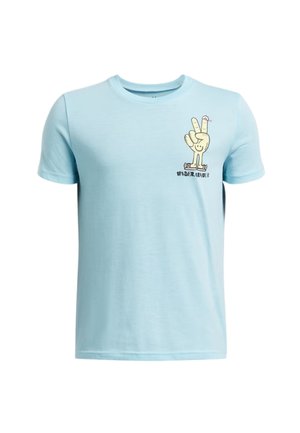 DE MANGA CORTA PEACE LOVE - Camiseta deportiva - stream   sonic yellow