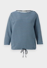 Langærmet T-shirt - blue navy