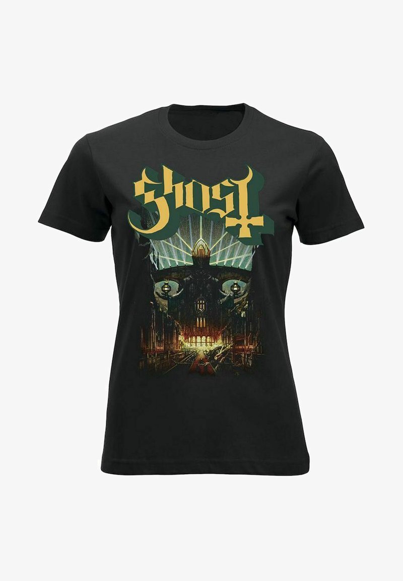rockshirts GHOST MELIORA - Printtipaita - black