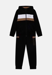 BOSS Kidswear - CARDIGAN TROUSERS SET - Survêtement - black Image miniature 1