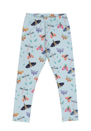 COLORFUL BUTTERFIES - Leggings - Trousers - blue