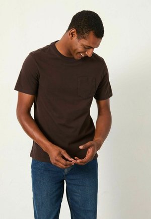 COVE POCKET - T-Shirt basic - chocolate brown