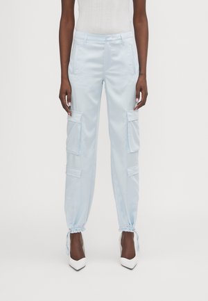 TORI - Cargo trousers - light blue