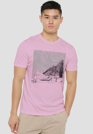 Cotton Soul, CORPSE BRIDE/MY DARLING - Print T-shirt - pink