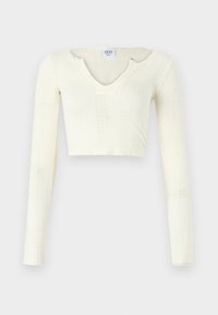 GOING FOR GOLD POINTELLE - T-shirt à manches longues - white